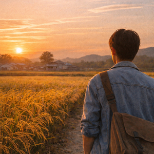 稻浪拂起旧时光
