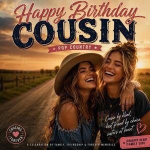 Happy Birthday Cousin Country PoP