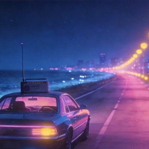 neon static