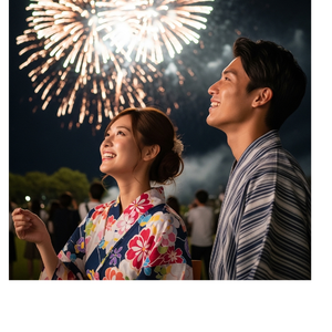 迷子のふりで、恋を打ち上げて#花火大会 by ぱとちゃん