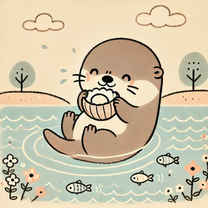 ラッコのぽんぽんうた