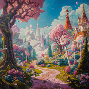 夢と魔法の国 - キャンディの森