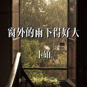 窗外的雨下得好大