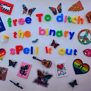 free to ditch the binary (spell it out)