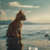 Proyecto Música para Gatos - Serenata Pacífica Del Gato En El Susurro Del Mar