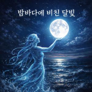 밤바다에 비친 달빛