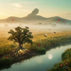 Десь над тихим ставом місяць ходить