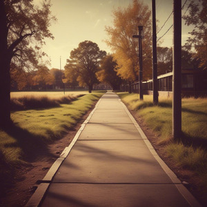 あの道を今日も