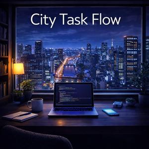 K-Pop Aura City Task Flow