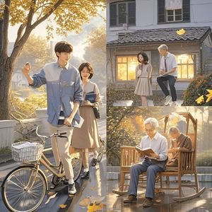 梧桐树下的遇见