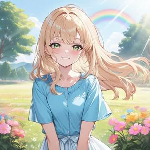 凌霄花と八月の虹  (Breeze MIX) by KENJI MUNEDA