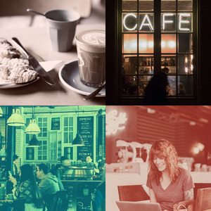 柔和的咖啡时刻