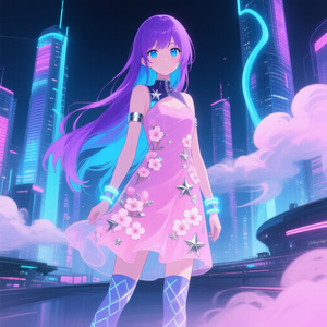 Uiuishii Bloom: Koi's Lost Song in the Velvet Sky
