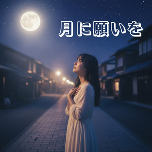 月に願いを