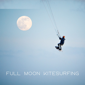 Full Moon Kite Surfing