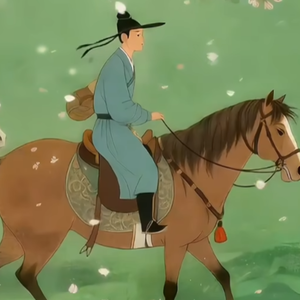 春风得意须少年