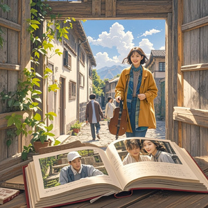 阳光洒落的地方