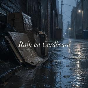 Rain on Cardboard