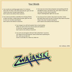 Your Words