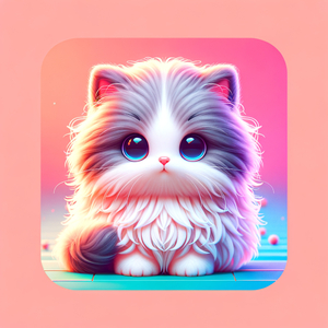 Die Schnurrende Kleine Katze