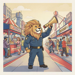 ライオンけいびいん