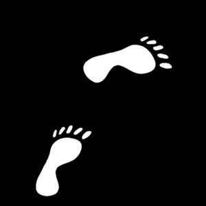 《一只脚印》混音版 伴奏