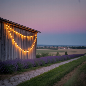 Lavender Barn Glow