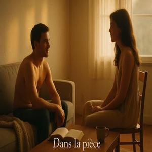 Dans la pièce