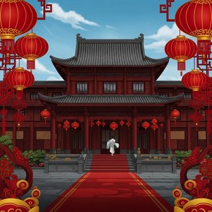 Chinese New Year Village Celebration A