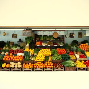 경쾌한 템포와 가벼운 손뼉을 치는 따뜻한 어쿠스틱 피아노가 시장에서 신선한 음식을 나누는 기쁨을 담아냄02