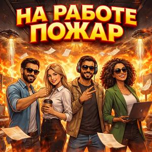 На работе пожар