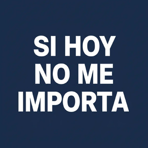 SI HOY NO ME IMPORTA
