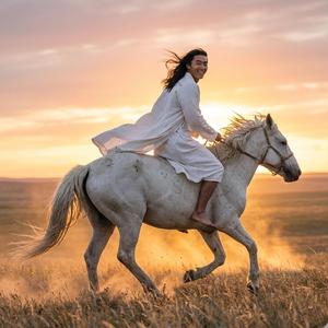 銀鞍照白馬-俠客行