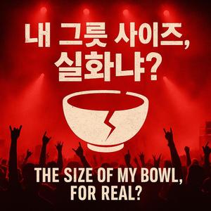 내 그릇 사이즈, 실화냐?The Size of My Bowl, For Real?)