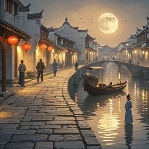 巢湖月照三河雪-海上缘