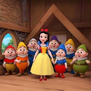 Снежанка и седемте джуджета - приказка