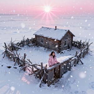 雪盲症#百万奖金AI创作大赛+主题一