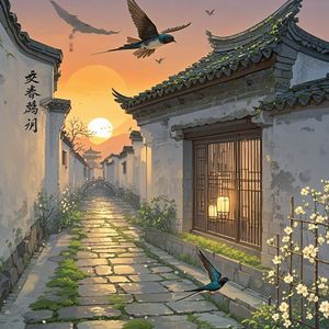 乌衣斜阳