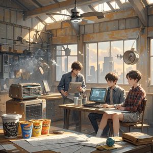 老厂房的光-程席珍