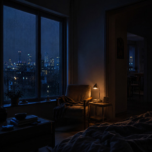 The Room Became Blue