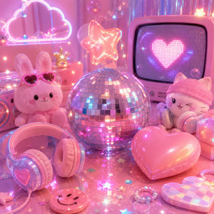 Bubblegum Wi‑Fi Heartbeat