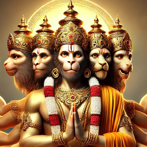 Panchmukhi Hanuman Kavach (Shri Hanuman Mantra) [Panchamukhi Hanuman Dhyana Stotra]