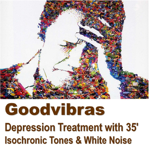 Depression Treatment With 35' Isochronic Tones & White Noise