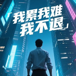 我累我难我不退