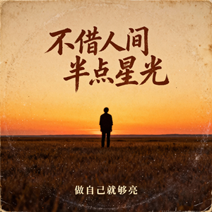 不借人间半点星光