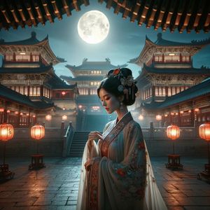 照彻大千清似水 也曾照彻微尘