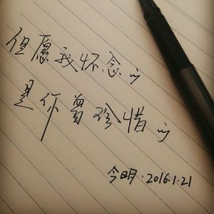 送给一位我暂时姑且称之为大叔的先生