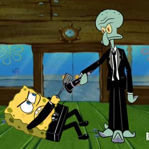 海绵宝宝的草裙追逐