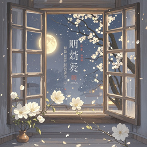 春风惊扰了昨夜的梦