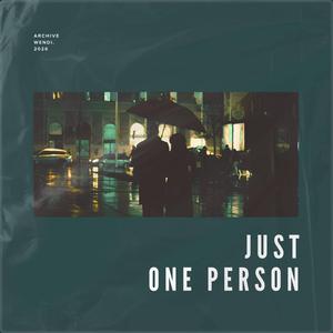 Just One Person